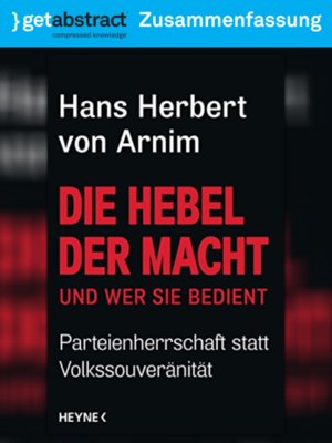 cover image of Die Hebel der Macht (Zusammenfassung)